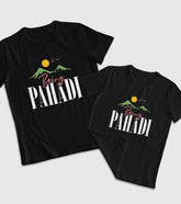 Being Pahadi Unisex Half Sleeve T-Shirts (Pack of 2)